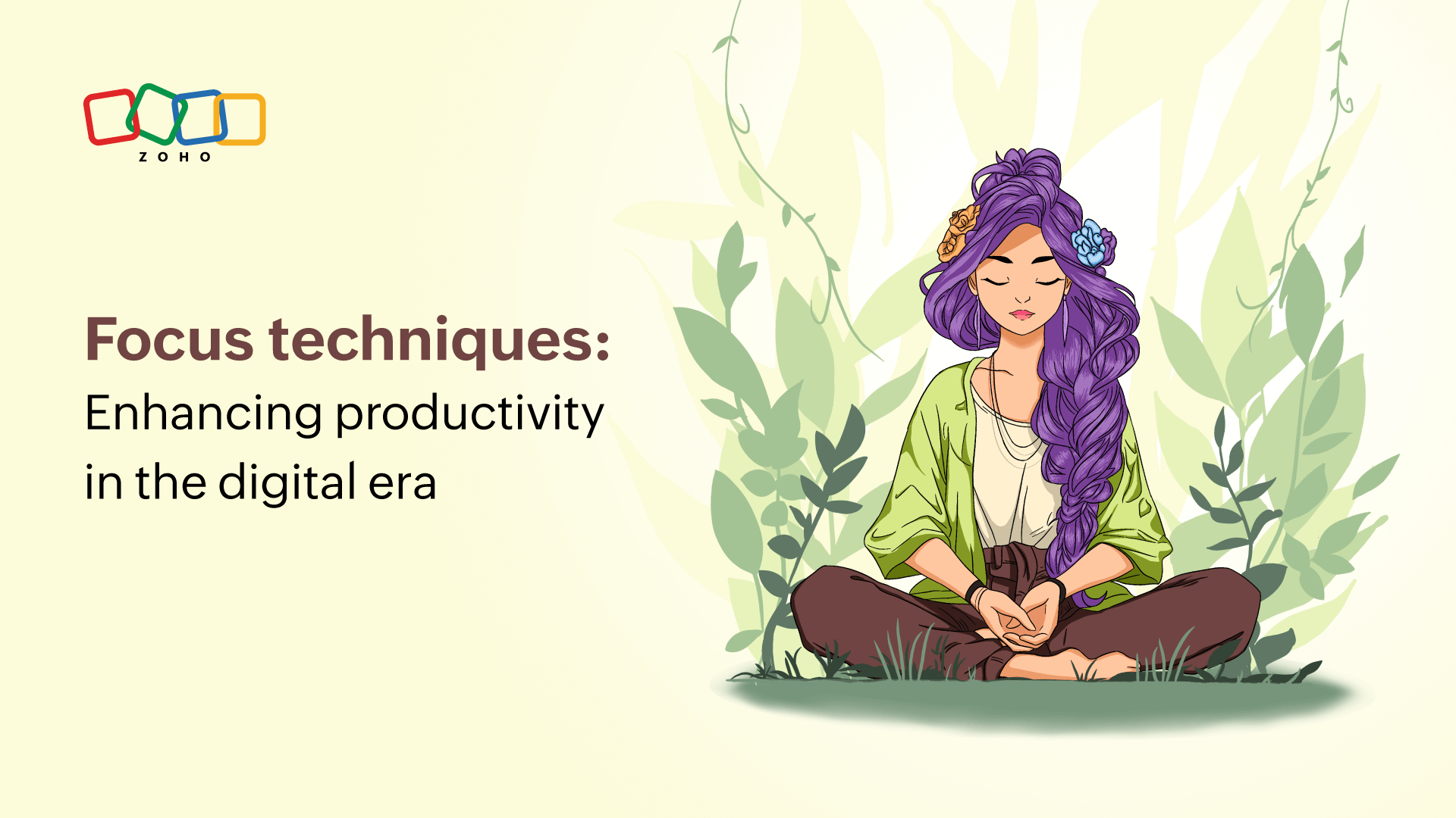 Focus techniques and productivity methods